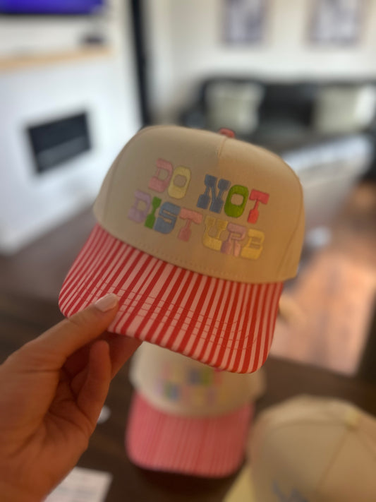 ‘DO NOT DISTURB’ Trucker Hat